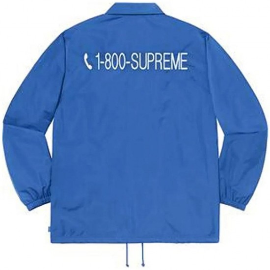 Supreme 1-800 Coaches Blue Jacket Supreme 1-800 Coaches Blue Jacket