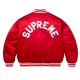 Supreme Full-Snap Varsity Satin Jacket Supreme Full-Snap Varsity Satin Jacket