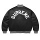 Supreme Full-Snap Varsity Satin Jacket Supreme Full-Snap Varsity Satin Jacket