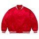 Supreme Full-Snap Varsity Satin Jacket Supreme Full-Snap Varsity Satin Jacket