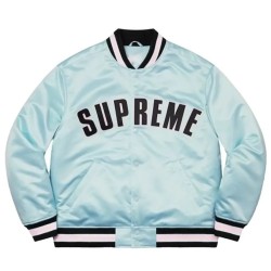 Supreme Love All Trust Few Blue Varsity Jacket Supreme Love All Trust Few Blue Varsity Jacket