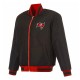 Tampa Bay Buccaneers Red/Black Full-Zip Reversible Flight Jacket