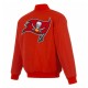Tampa Bay Buccaneers Red/Black Full-Zip Reversible Flight Jacket