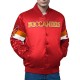 Tampa Bay Buccaneers Triple Option Varsity Satin Jacket