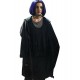 Teagan Croft Titans Rachel Roth Black Cotton Coat with Hood