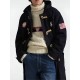 Team USA Winter Olympics 2026 Flagbearer  Wool Toggle Coat