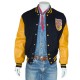 Teamsters Black and Gold Varsity Jacket