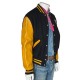 Teamsters Black and Gold Varsity Jacket