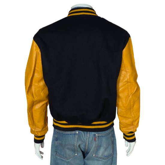 Teamsters Black and Gold Varsity Jacket