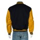 Teamsters Black and Gold Varsity Jacket