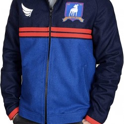 Jason Sudeikis Ted Lasso Blue Track Jacket Jason Sudeikis Ted Lasso Blue Track Jacket