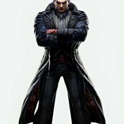 Tekken 8 Kazuya Mishima Real Leather Coat