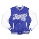 Tennessee State Blue and White Baseball Jacket Tennessee State Blue and White Baseball Jacket