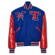 Tennessee State University Blue Red Letterman Jacket Tennessee State University royal blue varsity jacket with red sleeves college style