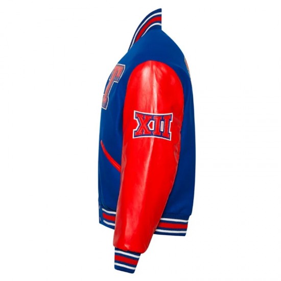 Tennessee State University Blue Red Letterman Jacket Tennessee State University royal blue varsity jacket with red sleeves college style