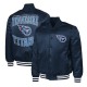 Tennessee Titans Adaptive Team Graphic Varsity Satin Jacket