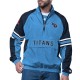 Tennessee Titans Prospect Light Blue Half-Zip Pullover Jacket