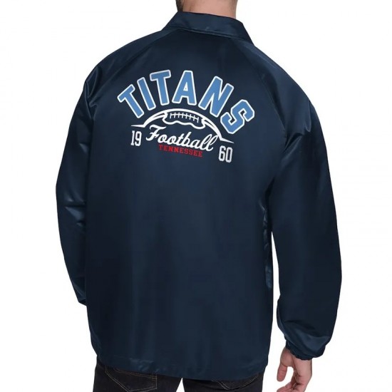 Tennessee Titans Retro Logo Coaches Jacket Tennessee Titans Retro Logo Coaches Jacket
