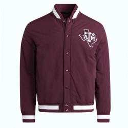 Texas A&M Aggies Purple Coaches Dugout Jacket