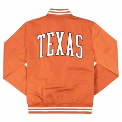 Texas Longhorns Arched Burnt Orange Bomber Jacket