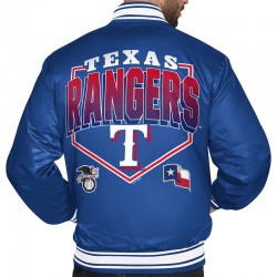 Texas Rangers Home Plate Graphic Satin Jacket – Best Value Texas Rangers Home Plate Graphic Satin Jacket – Best Value