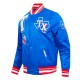 Texas Rangers Mashup Classic Rib Satin Jacket Texas Rangers Mashup Classic Rib Satin Jacket