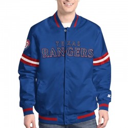 Texas Rangers Varsity Scout Satin Jacket