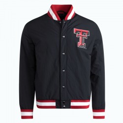 Texas Tech Red Raiders Black Coaches Dugout Jacket