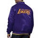 The Ambassador Los Angeles Lakers Varsity Satin Jacket The Ambassador Los Angeles Lakers Varsity Satin Jacket