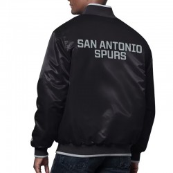 The Ambassador San Antonio Spurs Varsity Satin Jacket