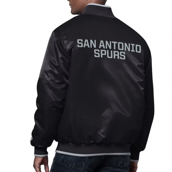 The Ambassador San Antonio Spurs Varsity Satin Jacket
