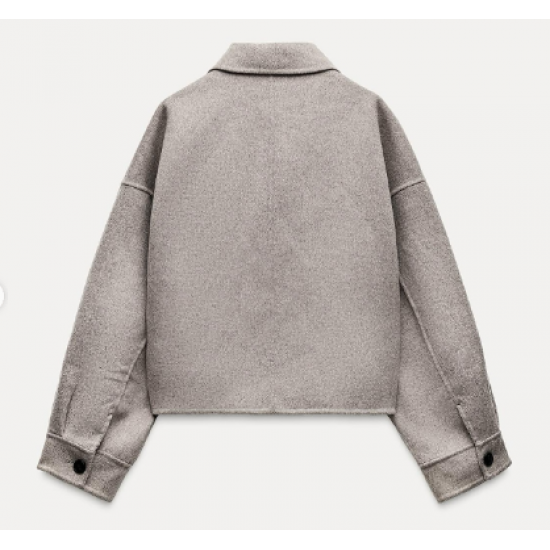 Olivia Benitez The Beast In Me Aleyse Shannon Gray Jacket Olivia Benitez The Beast In Me Aleyse Shannon Gray Jacket