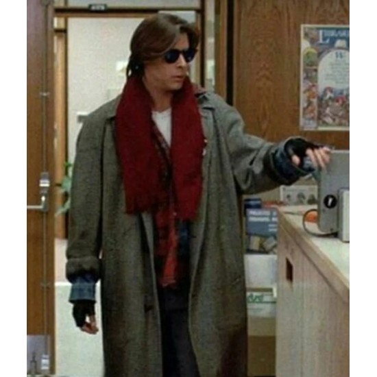 The Breakfast Club Judd Nelson Wool Coat