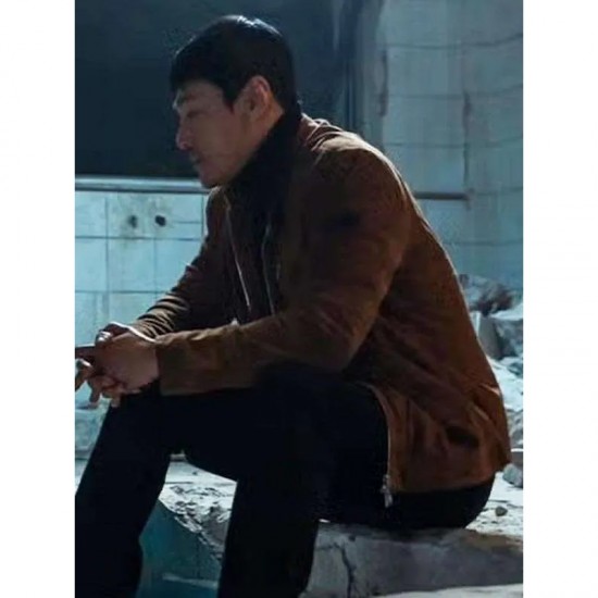 The Defects Woo Tae-Sik Brown Suede Leather Jacket The Defects Woo Tae-Sik Brown Suede Leather Jacket