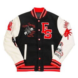 The Fire Society Varsity Jacket