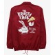 The Krusty Krab Windbreaker Red Jacket The Krusty Krab Windbreaker Red Jacket