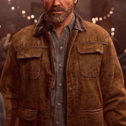 The Last of Us Joel Miller Brown Leather Jacket The Last of Us Joel Miller Brown Leather Jacket