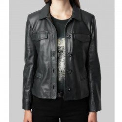 The Life List Alex Leather Jacket  The Life List Alex Leather Jacket