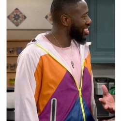 The Neighborhood Sheaun Mckinney Color Block Hoodie