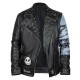 The Nightmare Before Christmas Studded Black Leather Jacket