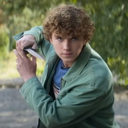 The Olympians S02 Percy Jackson Cotton Green Jacket