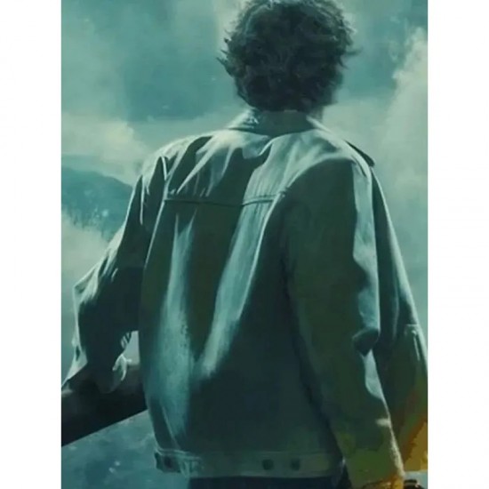 The Olympians S02 Percy Jackson Cotton Green Jacket
