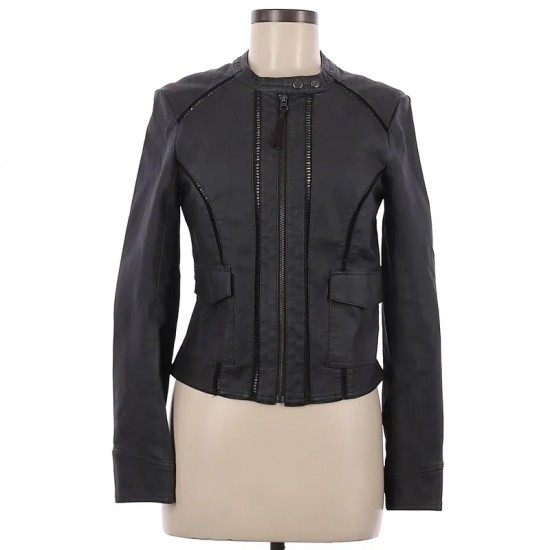 The Originals Claire Holt Black Leather Jacket The Originals Claire Holt Black Leather Jacket