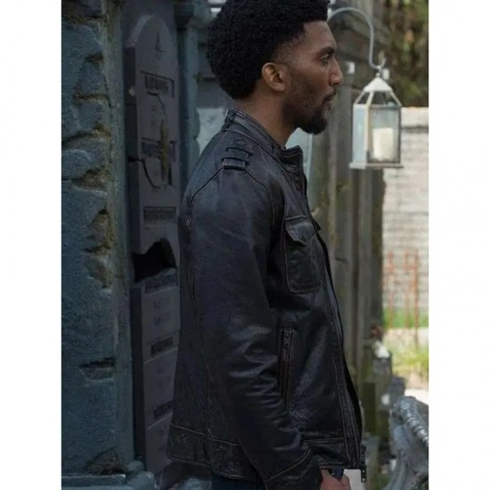 The Originals Season 3 Yusuf Gatewood Leather Jacket
