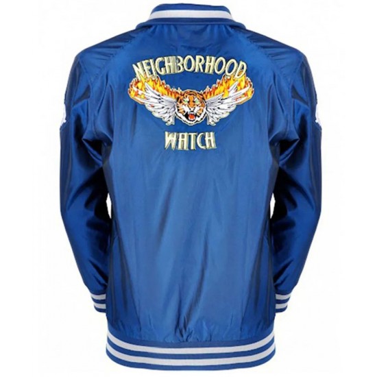 The Watch Blue Bomber Jacket The Watch Blue Bomber Jacket