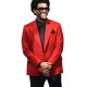 The Weeknd Blinding Lights Red Blazer The Weeknd Blinding Lights Red Blazer