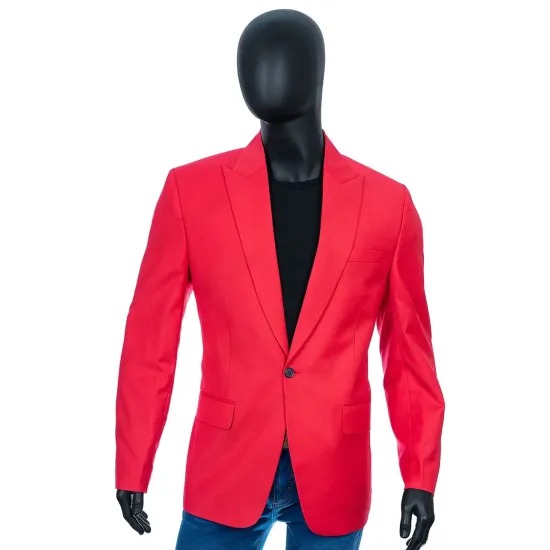 The Weeknd Blinding Lights Red Blazer The Weeknd Blinding Lights Red Blazer