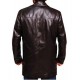 The Wire Dominic West Brown Leather Coat The Wire Dominic West Brown Leather Coat