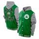 Throwback Prep Boston Celtics Kelly Green Hoodie Jacket