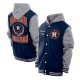Throwback Prep Houston Astros Navy Hoodie Jacket